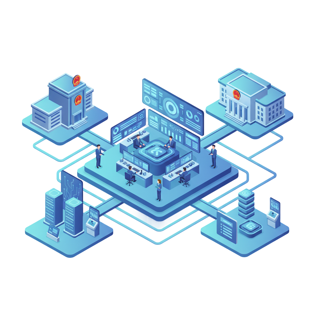 Smart Governance AI Illustration
